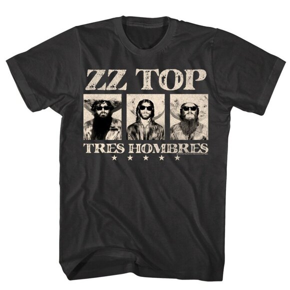 Sierra K Other - ZZ Top Tres Hombres Shirt Rock Music Album Graphic Band Fan Concert T-Shirt 17